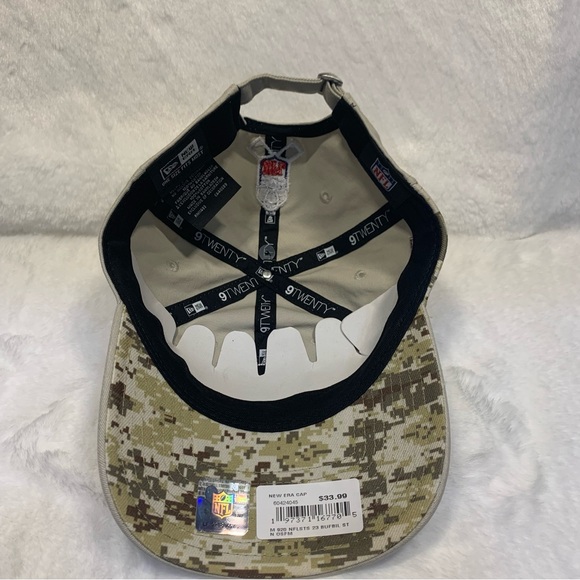 Buffalo Bills Men's Salute the Service New Era 9Twenty Adjustable Cap Size OSFM - Picture 6 of 10